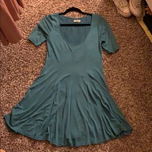 Teal dress